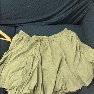 American Eagle Outfitters Olive Skirt